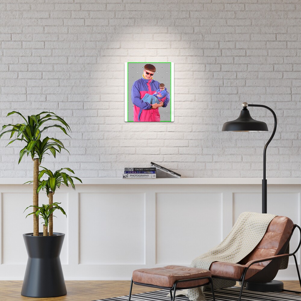 Oliver Tree baby with Oliver Tree father Premium  Poster for Sale