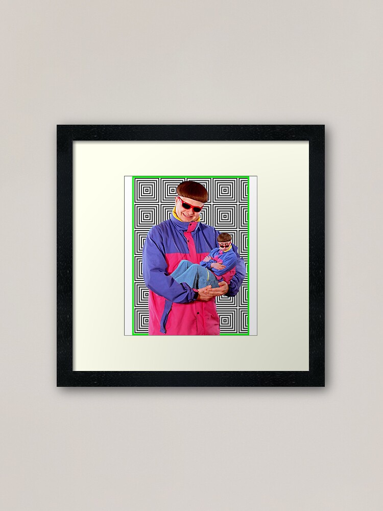 Oliver Tree baby with Oliver Tree father Premium  Poster for Sale