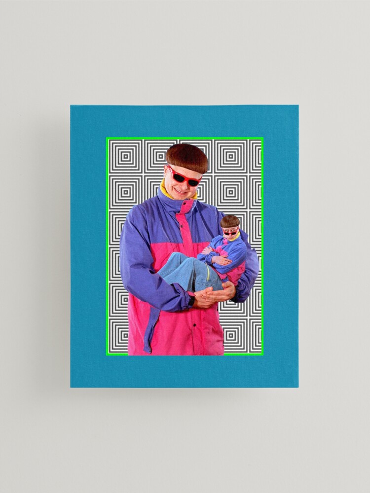 Oliver Tree baby with Oliver Tree father Premium  Poster for Sale