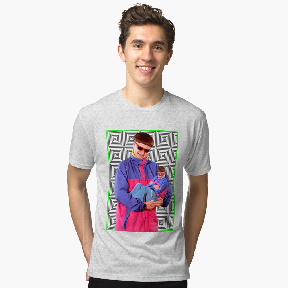 Oliver Tree baby with Oliver Tree father Premium  Poster for Sale