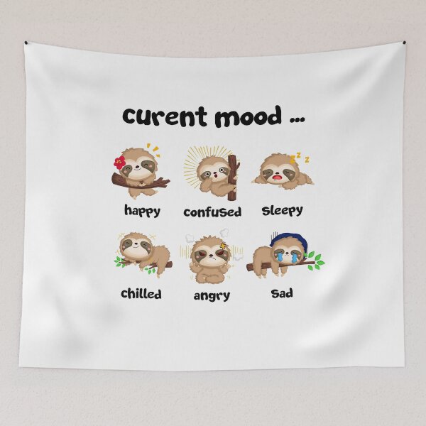 Item preview, Sloth mood designed and sold by tranhungtdu.