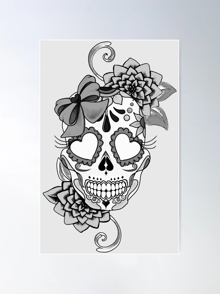 Sugar Skull Sketch Book : Dia De Los Muertos Tatoo Sketchbook - Day Of The  Dead Sketching Notebook & Drawing Board For Sugar Skull Makeup Ideas,  Fashion Design & Tatoos - 6x9