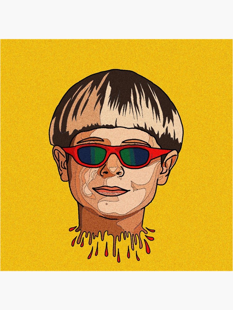 "Oliver Tree kid fanart " Sticker by Keenejonathon Redbubble