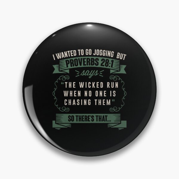 Item preview, I Wanted To Go Jogging But Proverbs designed and sold by DuShui.