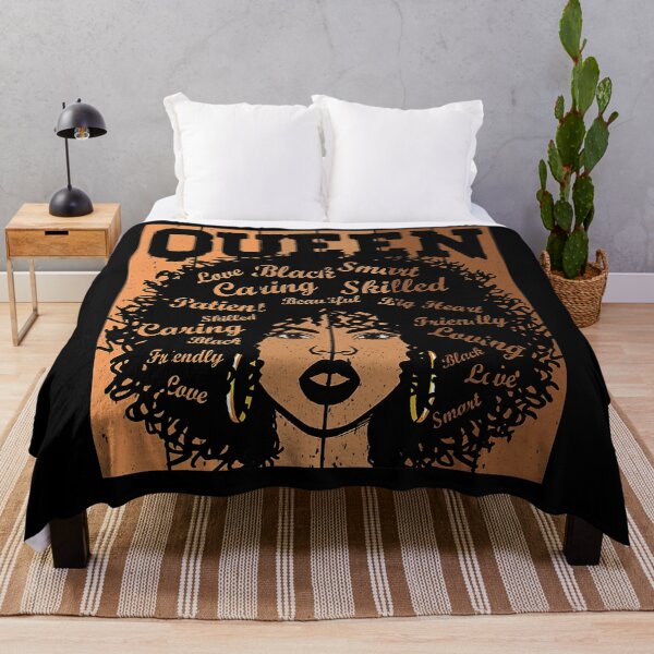 Item preview, Black History For Women Black Strong Queen Afro American T-Shirt designed and sold by beyllawrube.