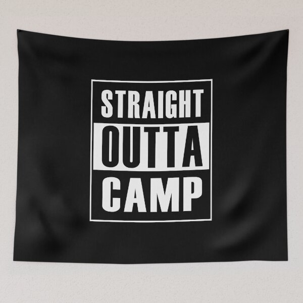 Item preview, Straight Outta Camp (*ORIGINAL DESIGN*) designed and sold by crowbarr.