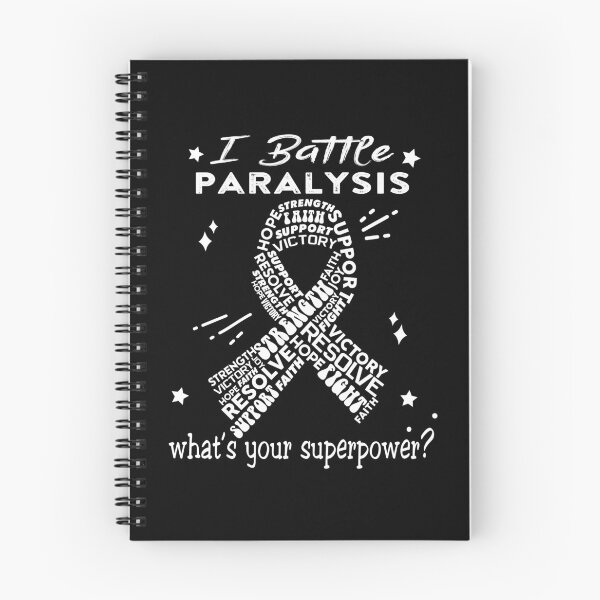 Item preview, Paralysis Warrior, I Battle Paralysis What's Your Superpower? designed and sold by Greggwillard.