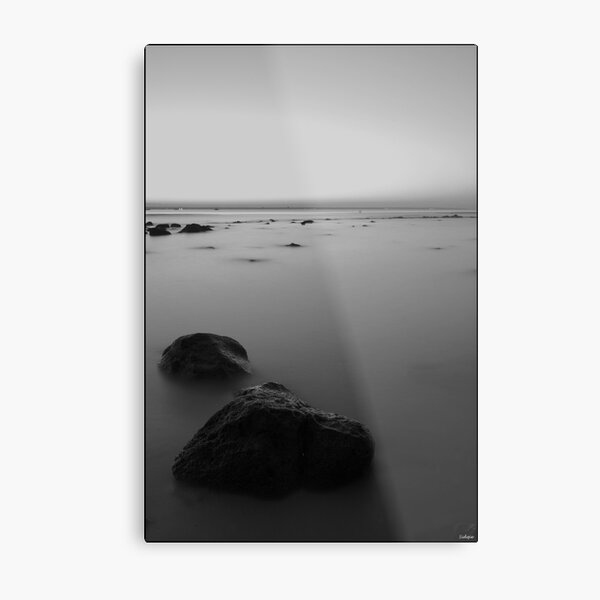 Misty Metal Print