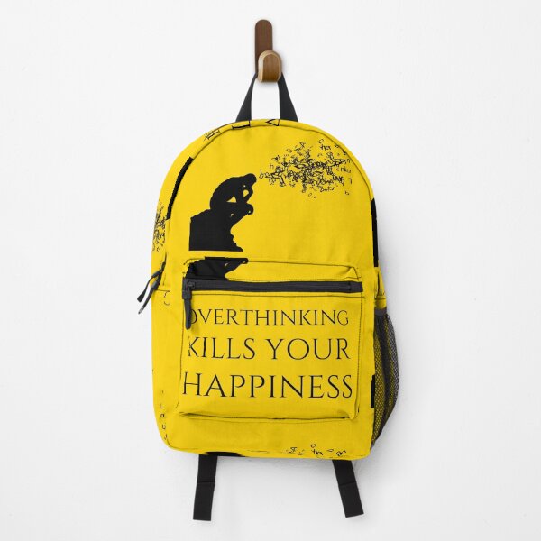 Item preview, Overthinking Kills Your Happiness_9 (white) designed and sold by mrGoodwin90.
