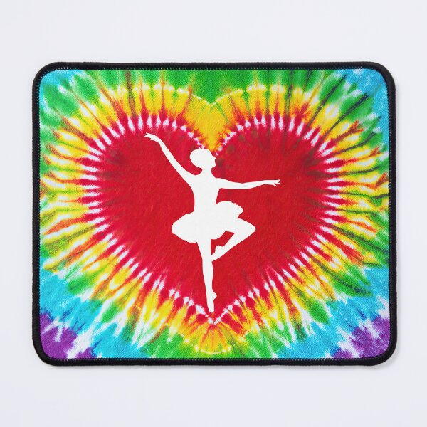 Item preview, Ballet Tie Dye Heart Shape designed and sold by SweetPea49.