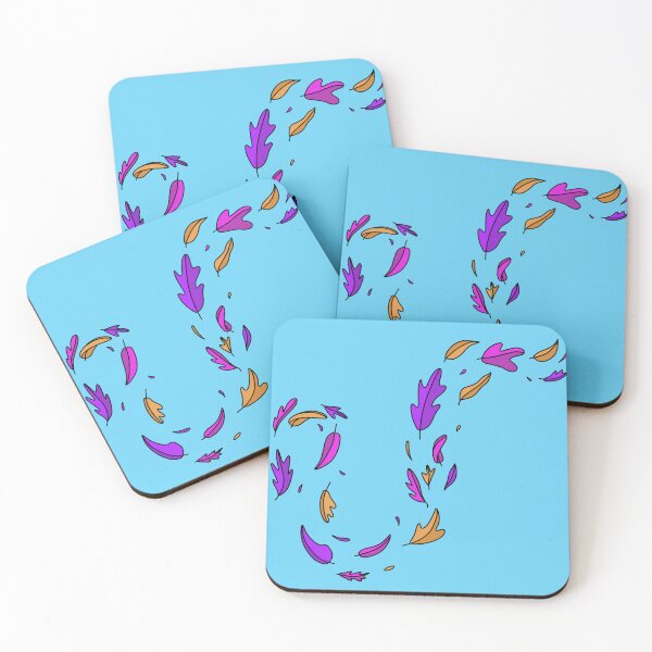 Item preview, Colorful Windy Leaves designed and sold by Thewoodsycrafter.