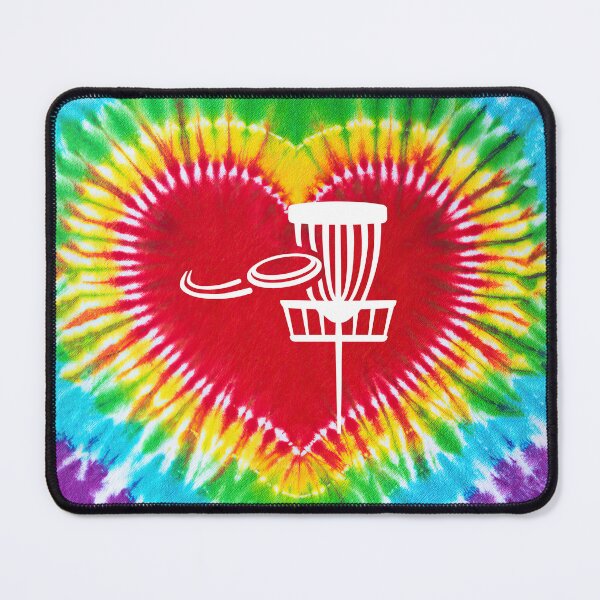 Item preview, Disco Golf Tie Dye en forma de corazón designed and sold by SweetPea49.