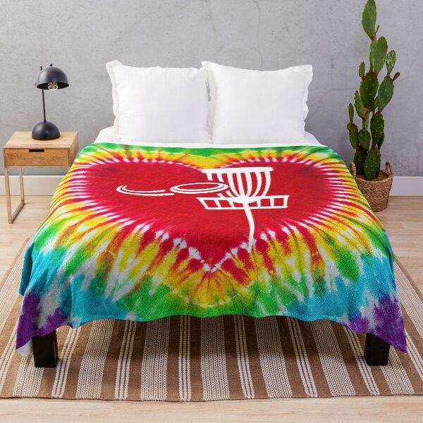 Item preview, Disc Golf Tie Dye Heart Shape designed and sold by SweetPea49.