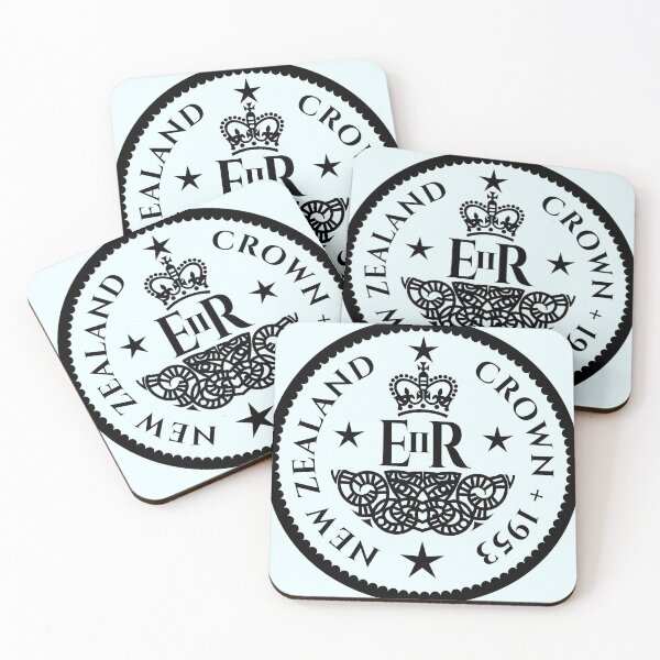 Item preview, New Zealand Vintage Crown Coin designed and sold by Kiwidom.