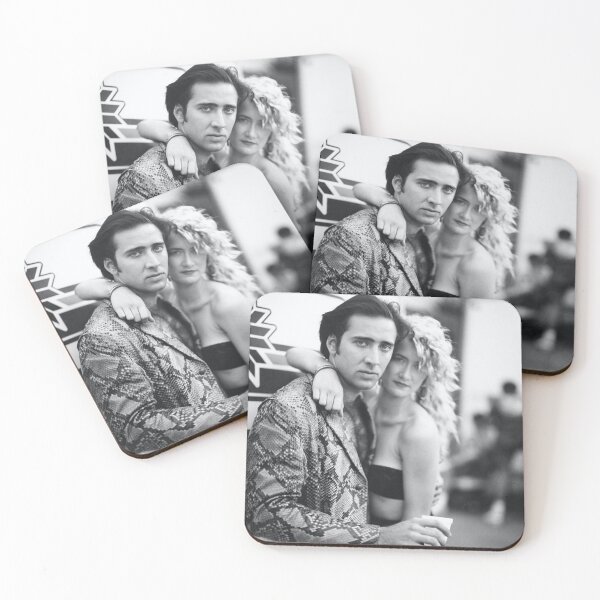 Item preview, Young Nicolas Cage and Laura Dern in Wild at Heart designed and sold by Tomas Munoz.