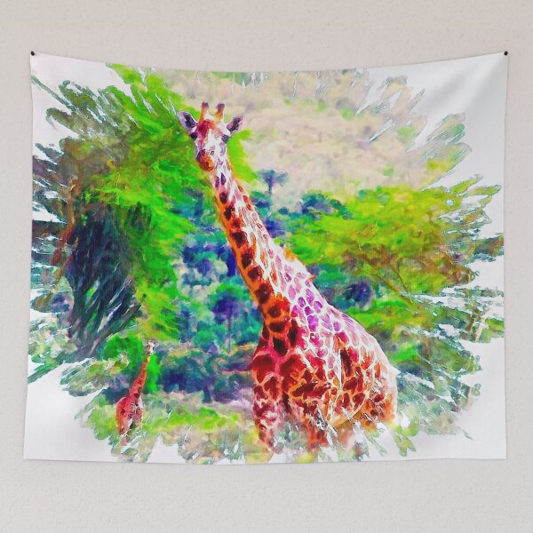 Item preview, African Giraffe - Wondering Through Africa designed and sold by IMAGETAKERS.