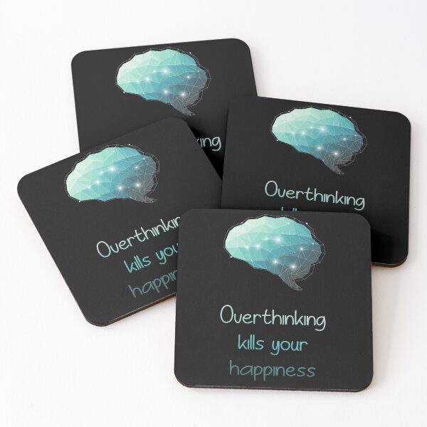 Item preview, Overthinking Kills Your Happiness_12 designed and sold by mrGoodwin90.
