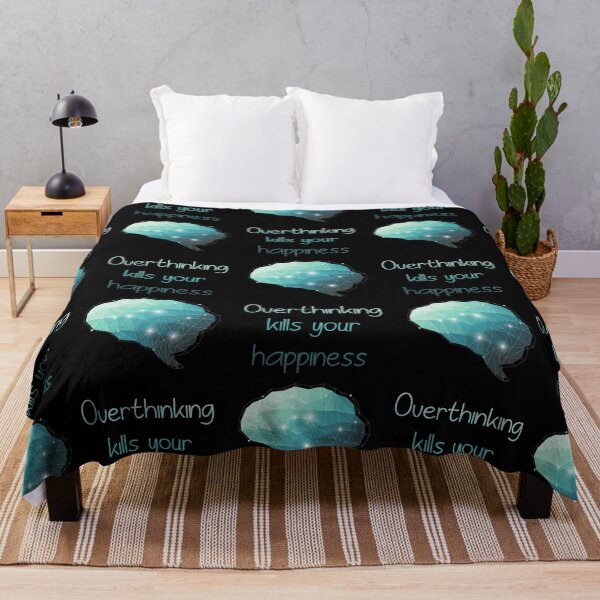 Item preview, Overthinking Kills Your Happiness_12 designed and sold by mrGoodwin90.
