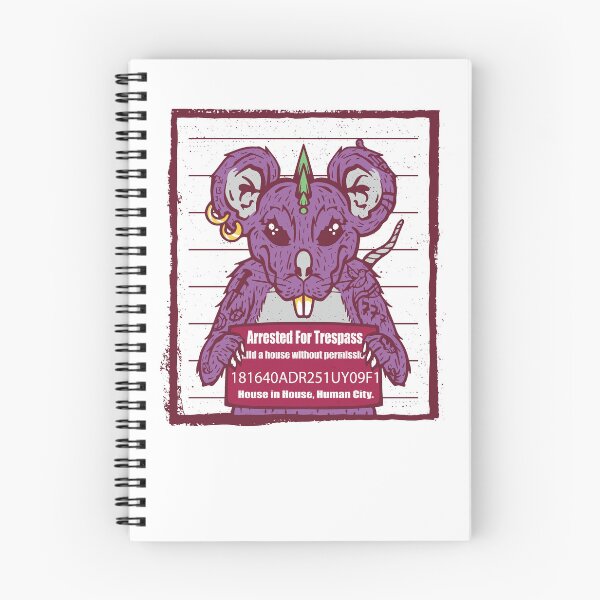 Item preview, House in House Story - Bad Rat Funny Mugshot  designed and sold by Artrographic.