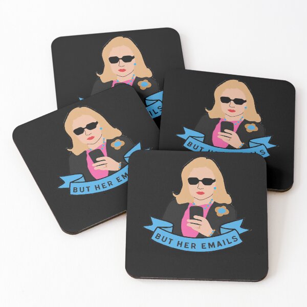 Item preview, But Her Emails Funny Pro Hillary Anti Trump Funny Meme T-Shirt designed and sold by neavedvgur.
