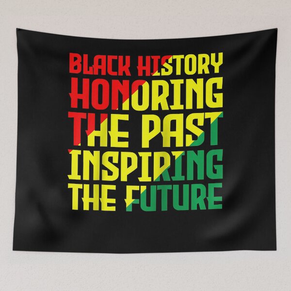 Item preview, Black History, Honoring the Past, Inspiring the Future Raglan Baseball Tee designed and sold by beyllawrube.