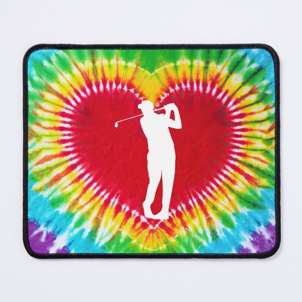 Item preview, Golf Tie Dye Heart Art designed and sold by SweetTea4U.
