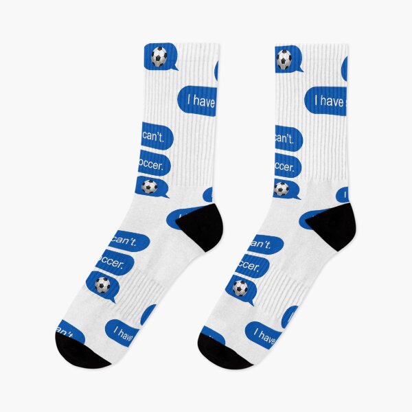 Item preview, I can't I have soccer text message  designed and sold by Chapman88.
