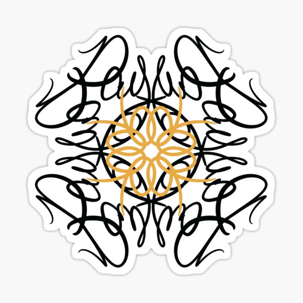 Artikel-Vorschau von Tag 6-Mandala, designt und verkauft von KevInspiration.