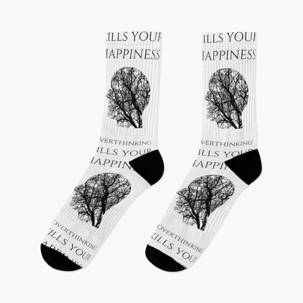 Item preview, Overthinking Kills Your Happiness_13 (white) designed and sold by mrGoodwin90.