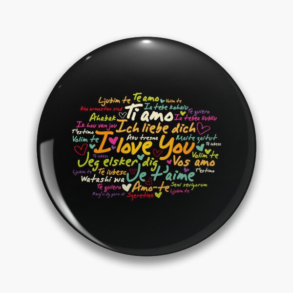 Item preview, I Love You Languages Colorful Mask  designed and sold by Chapman88.