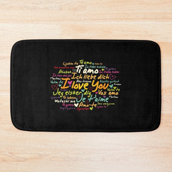 Item preview, I Love You Languages Colorful Mask  designed and sold by Chapman88.