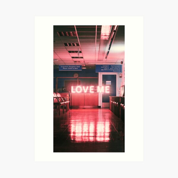 The 1975 "Love Me" Art Print