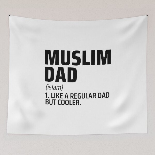 Item preview, muslim dad islamic art quotes designed and sold by EfenDesign.