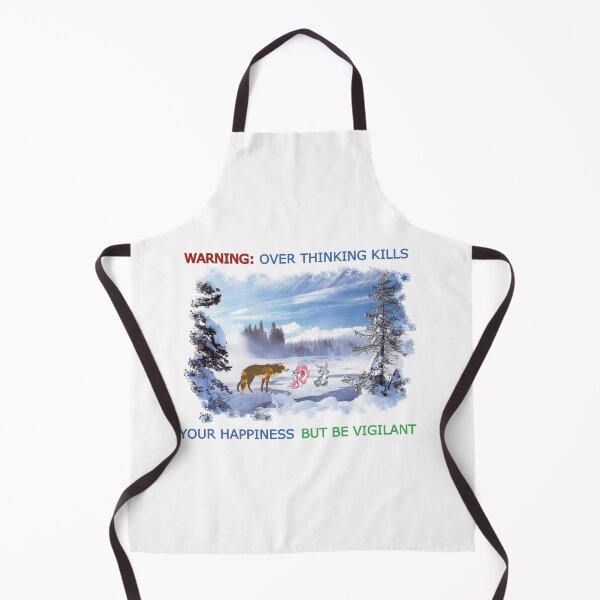 Item preview, Warning Overthinking Kills Your Happiness designed and sold by ArtCollectables.
