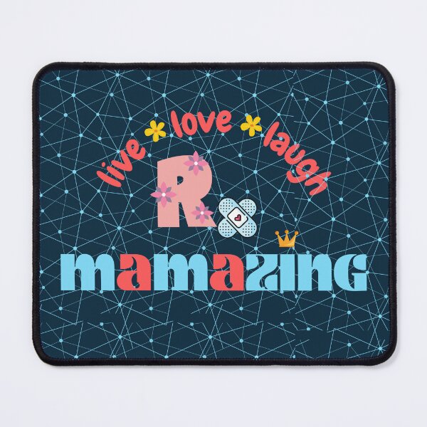 Item preview,  RXmamazing pharmacist mom live love laugh colors designed and sold by vietmix.