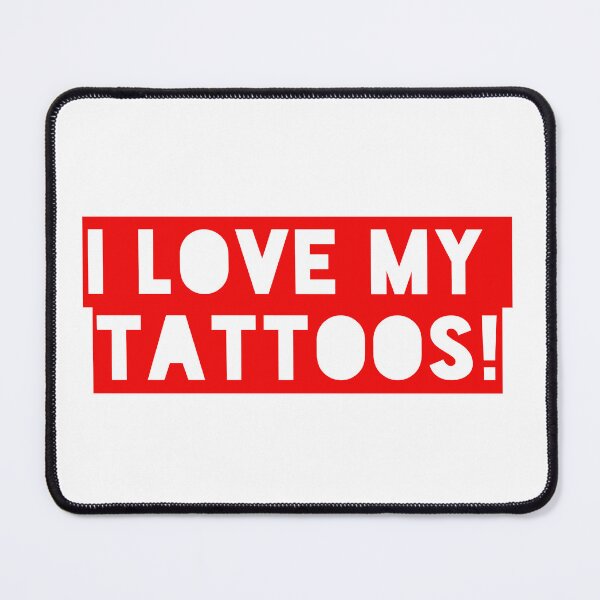 Item preview, tattoo I love tattoos designed and sold by vibeno1.