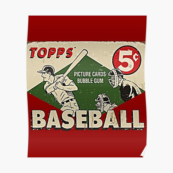 Baseball Vintage Signage Poster