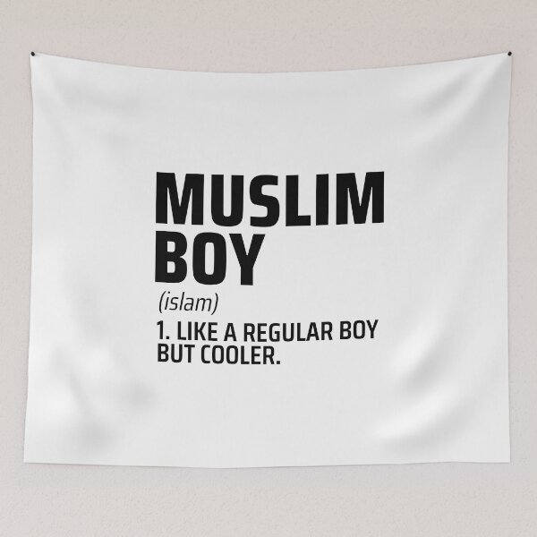 Item preview, muslim boy islamic art quotes designed and sold by EfenDesign.
