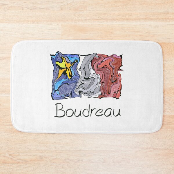 Item preview, Acadian Flag pastel liquid mosaic Boudreau  - Drapeau acadien mosaïque liquide pastel vitrail Boudreau designed and sold by ColoursOfFrance.