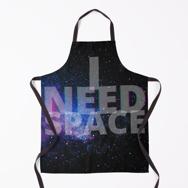 Item preview, I Need Space - Blue, Pink Galaxy 2 designed and sold by Quirkdom.
