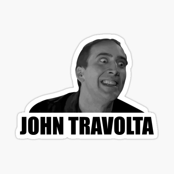 Vista previa del artículo con la obra «John Travolta», diseñado y vendido por Tomas Munoz.