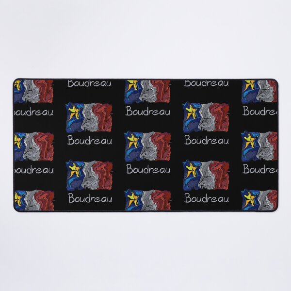 Item preview, Acadian Flag pastel liquid mosaic Boudreau  - Drapeau acadien mosaïque liquide pastel vitrail Boudreau designed and sold by ColoursOfFrance.
