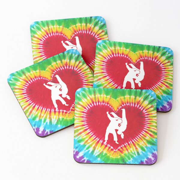 Artikelvorschau, Jiu Jitsu Tie Dye Herz Art.-Nr entworfen und verkauft von SweetTea4U.