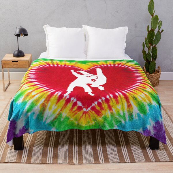 Item preview, Jiu Jitsu Tie Dye Heart Art designed and sold by SweetTea4U.
