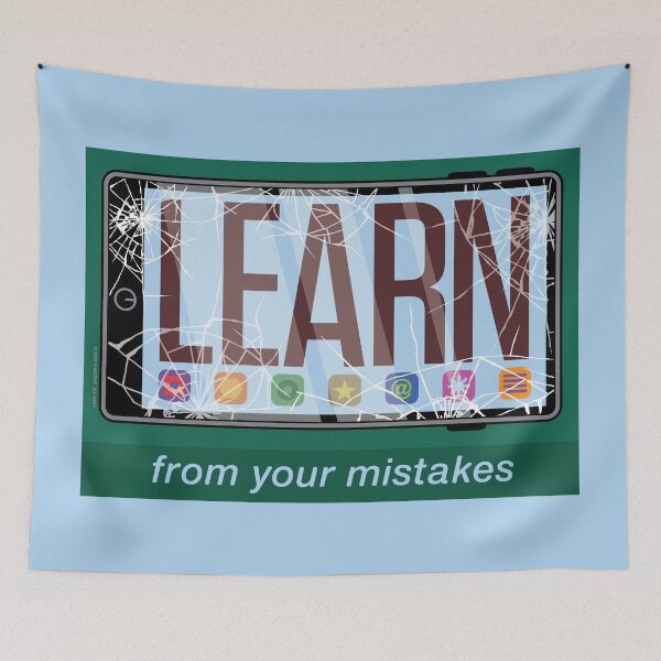 Item preview, Learn from Your Mistakes designed and sold by Mindscaping.