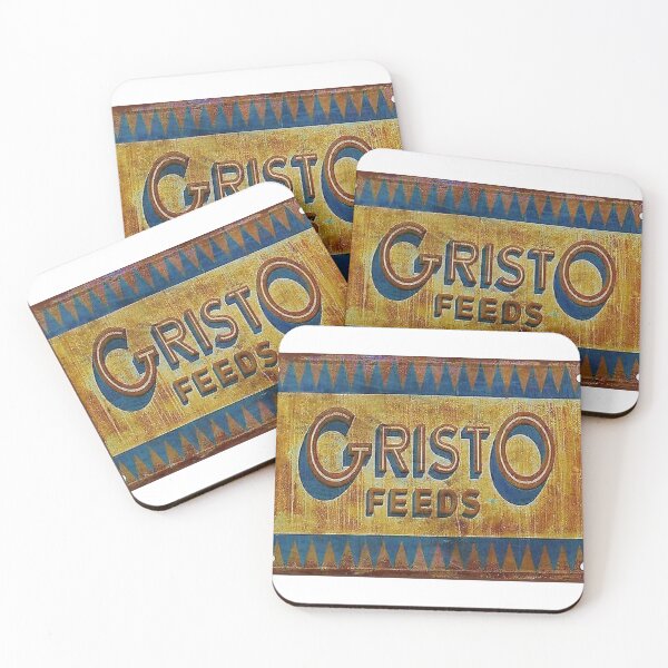 Item preview, Gristo Feeds, distressed designed and sold by uniquenostalgia.