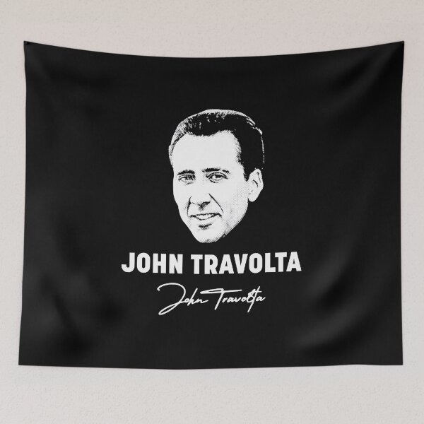 Item preview, John Travolta Nicolas Cage Faceoff designed and sold by Tomas Munoz.