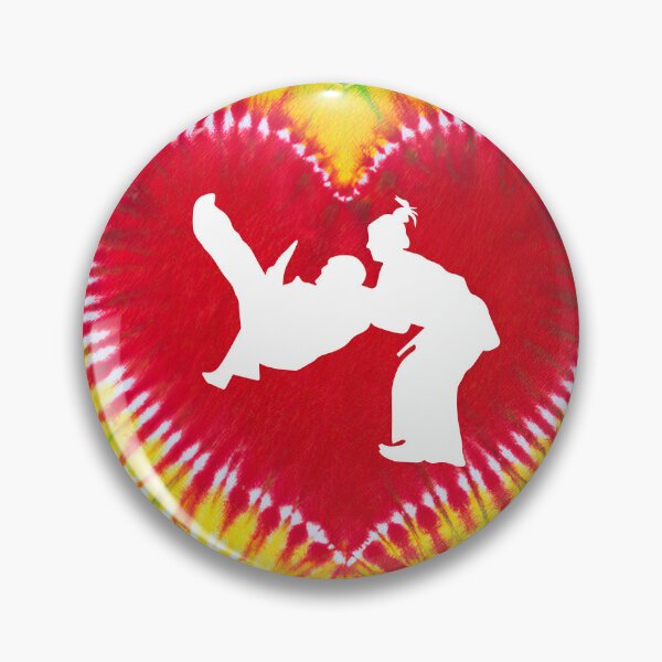 Item preview, Judo Tie Dye Heart Art designed and sold by SweetTea4U.