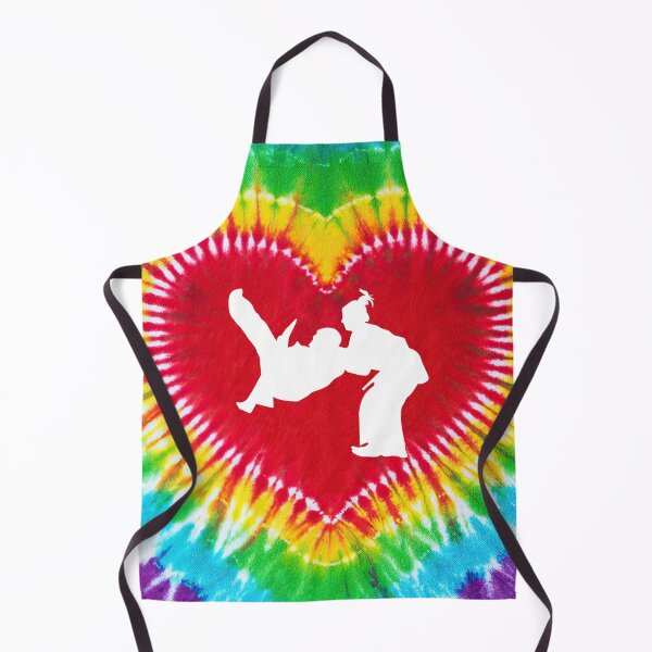 Item preview, Judo Tie Dye Heart Art designed and sold by SweetTea4U.