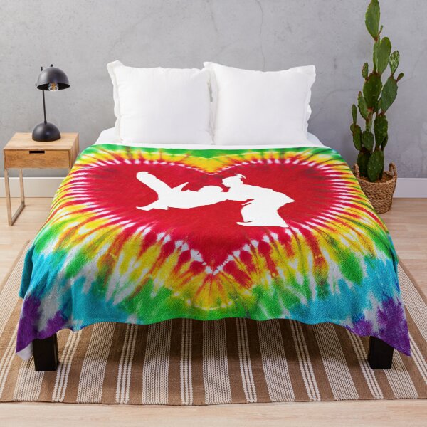 Item preview, Judo Tie Dye Heart Art designed and sold by SweetTea4U.
